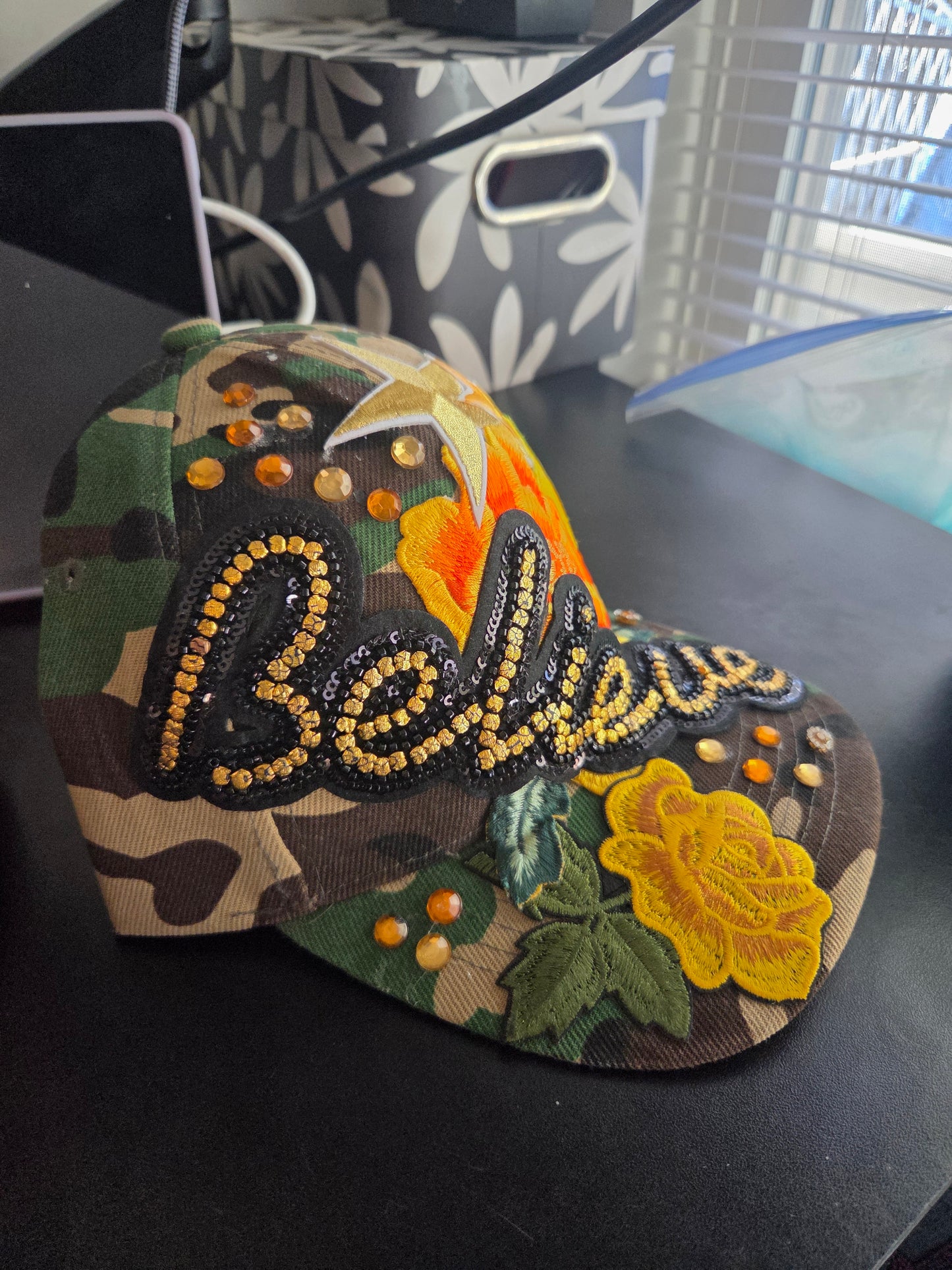 Believe Camo Hat
