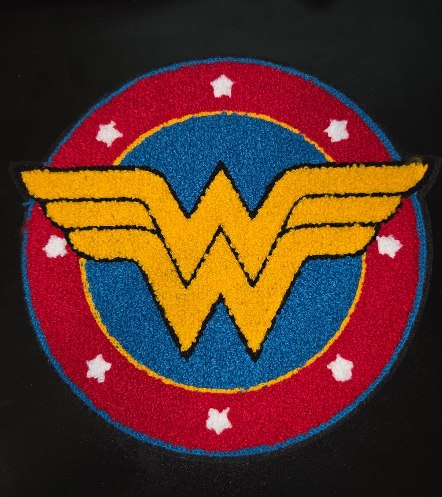 Wonder Woman Chenille Iron On Patch
