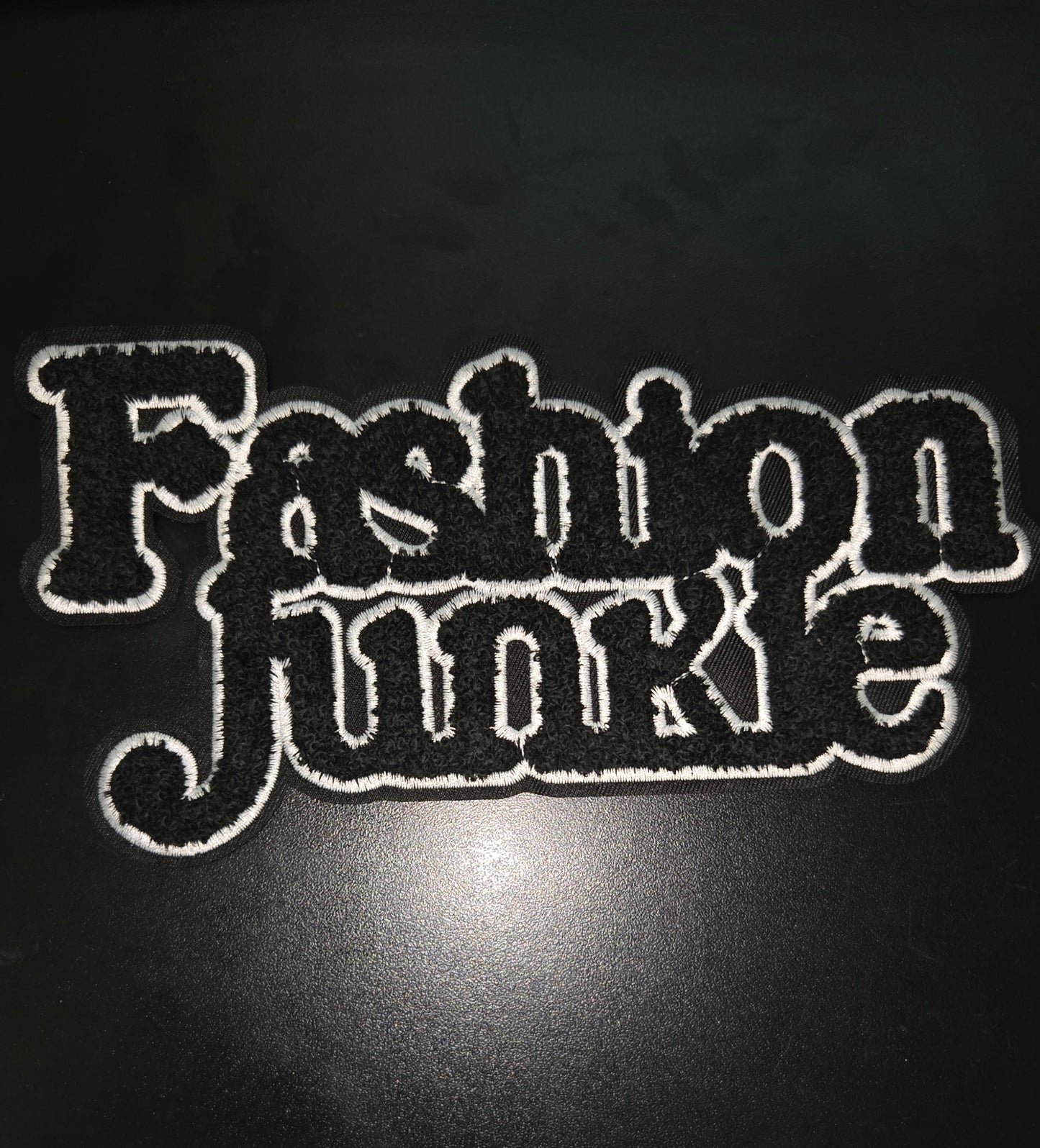 Fashion Junkie Chenille Iron On Patch