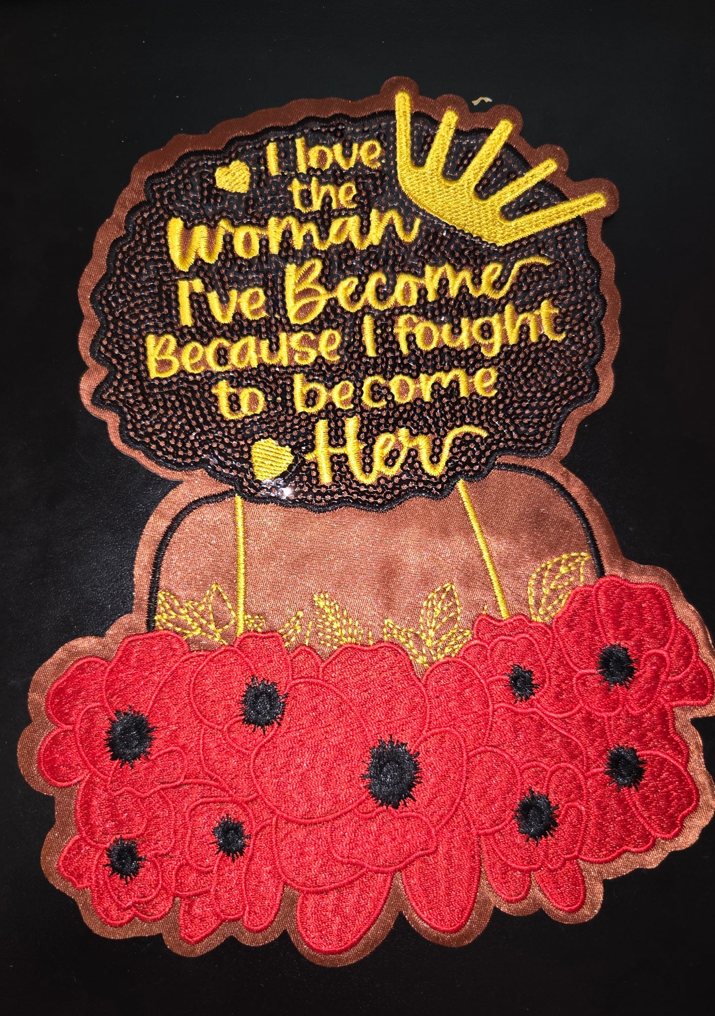 I Love The Woman.... Iron On Patch