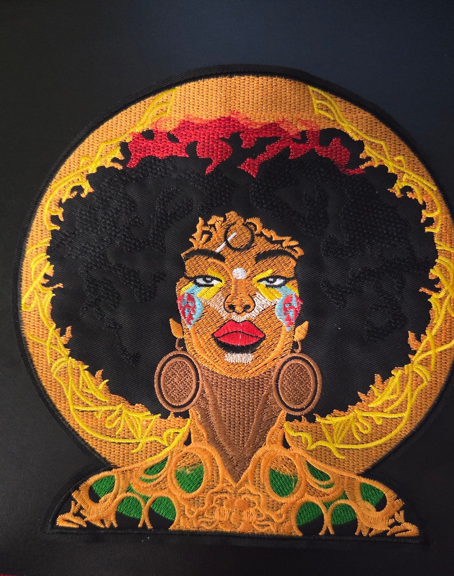 Mother Earth Iron On Patch
