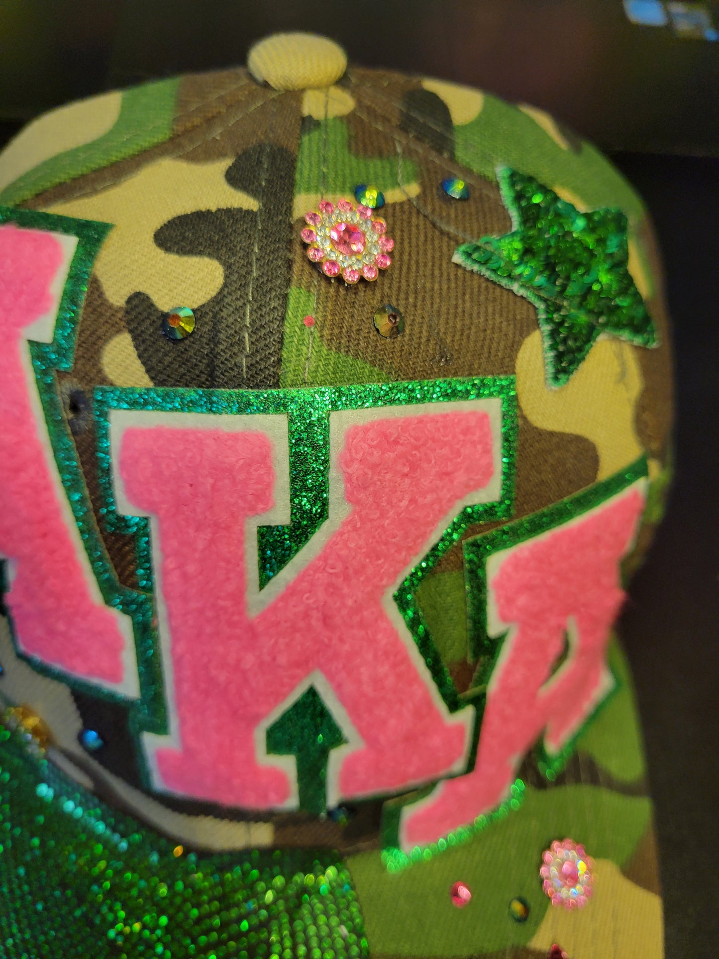 AKA Bling Camo Hat