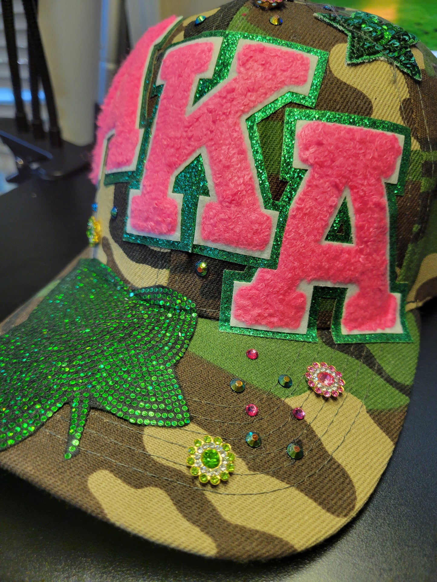 AKA Bling Camo Hat
