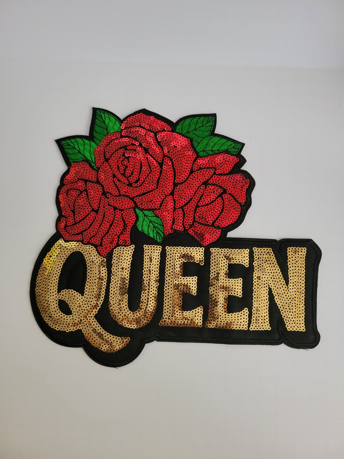 Queen Iron On Patch