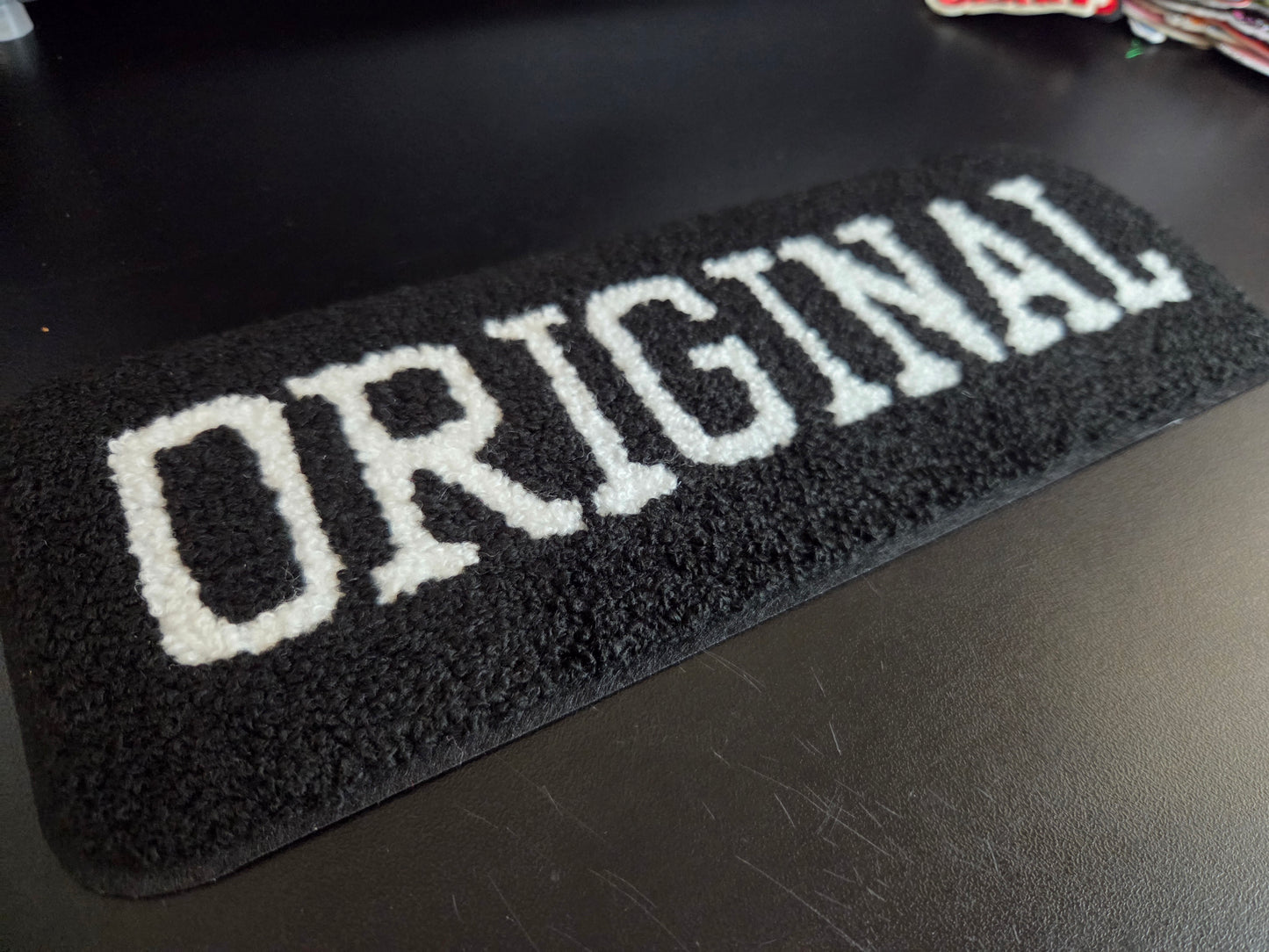 Original Iron On Patch