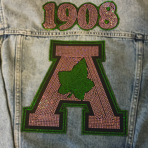 AKA Ivy Girl Bling Denim Jacket