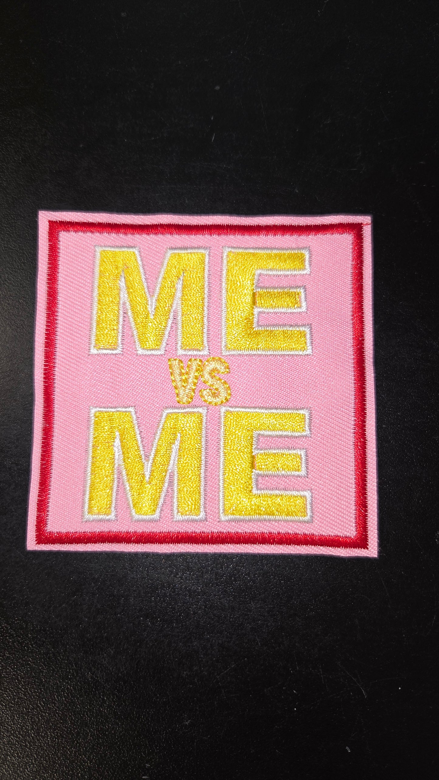 ME vs ME Iron on Patch