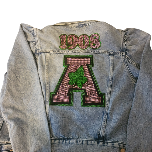 AKA Ivy Girl Bling Denim Jacket