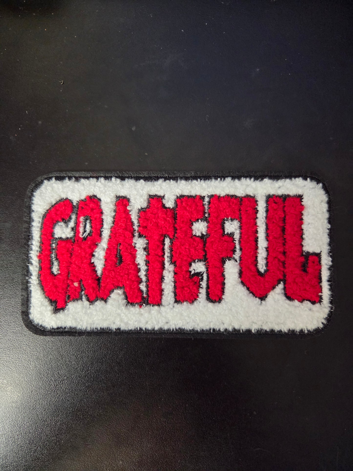 Grateful Iron On Patch