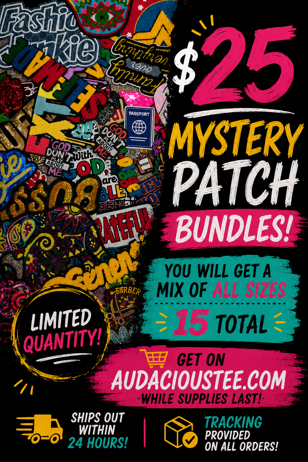 15 Piece Mystery Pack - Limited Quantity