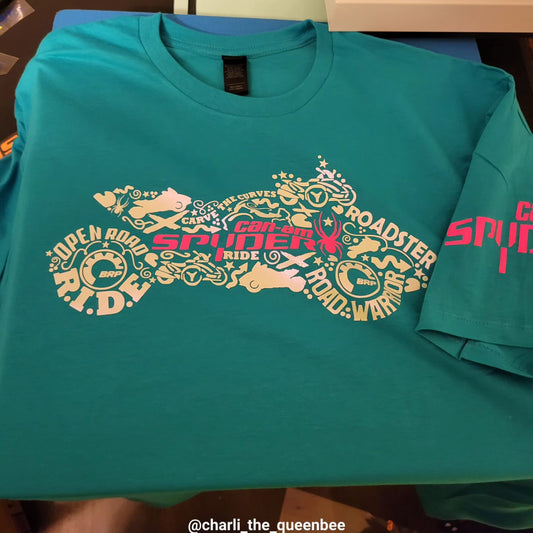 Spyder Tee Size Small - 3x