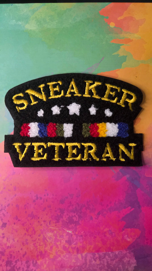 Sneaker Veteran Chenille Patch (Medium)