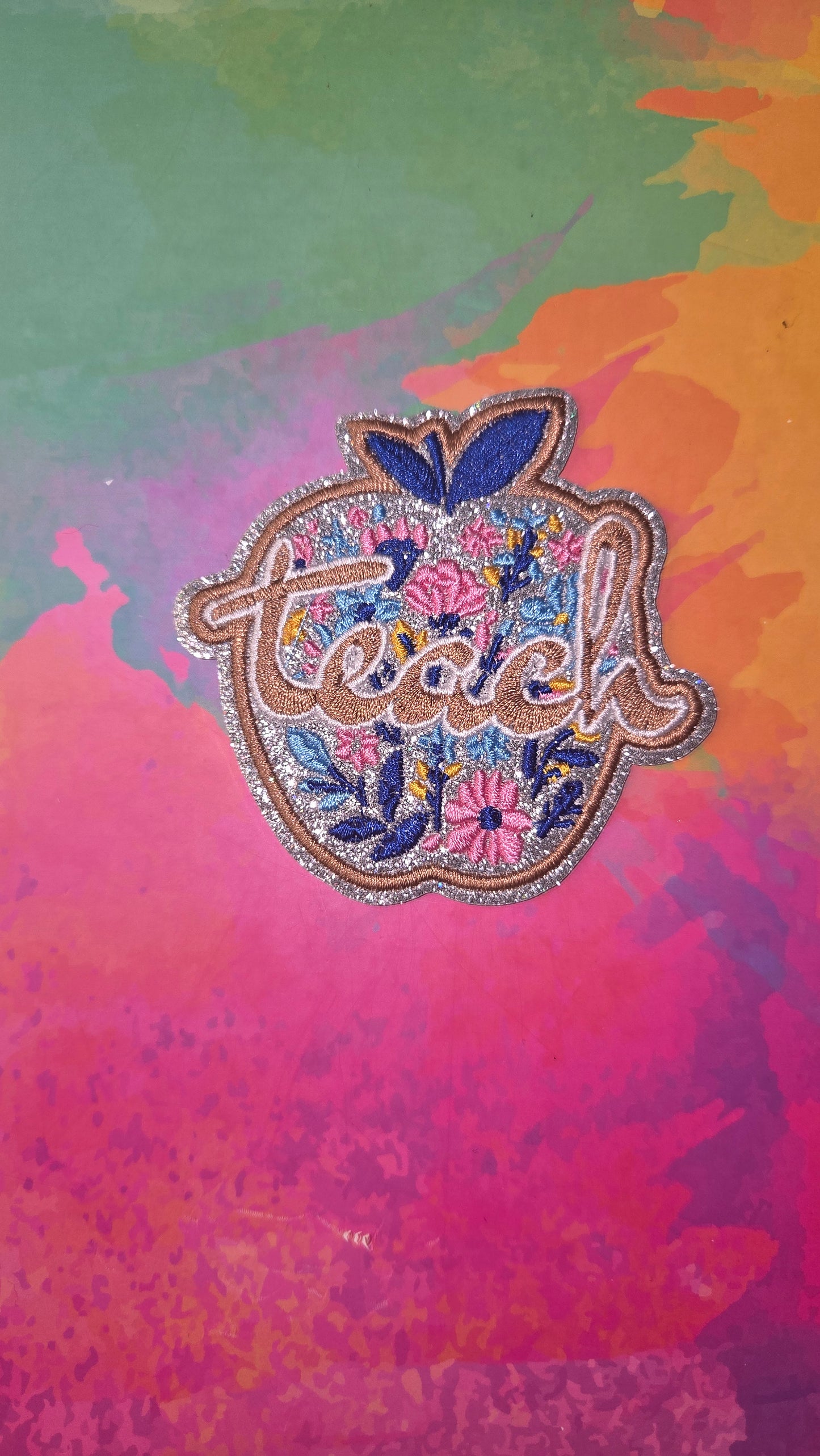 Teach Apple Patch (2 Colors)