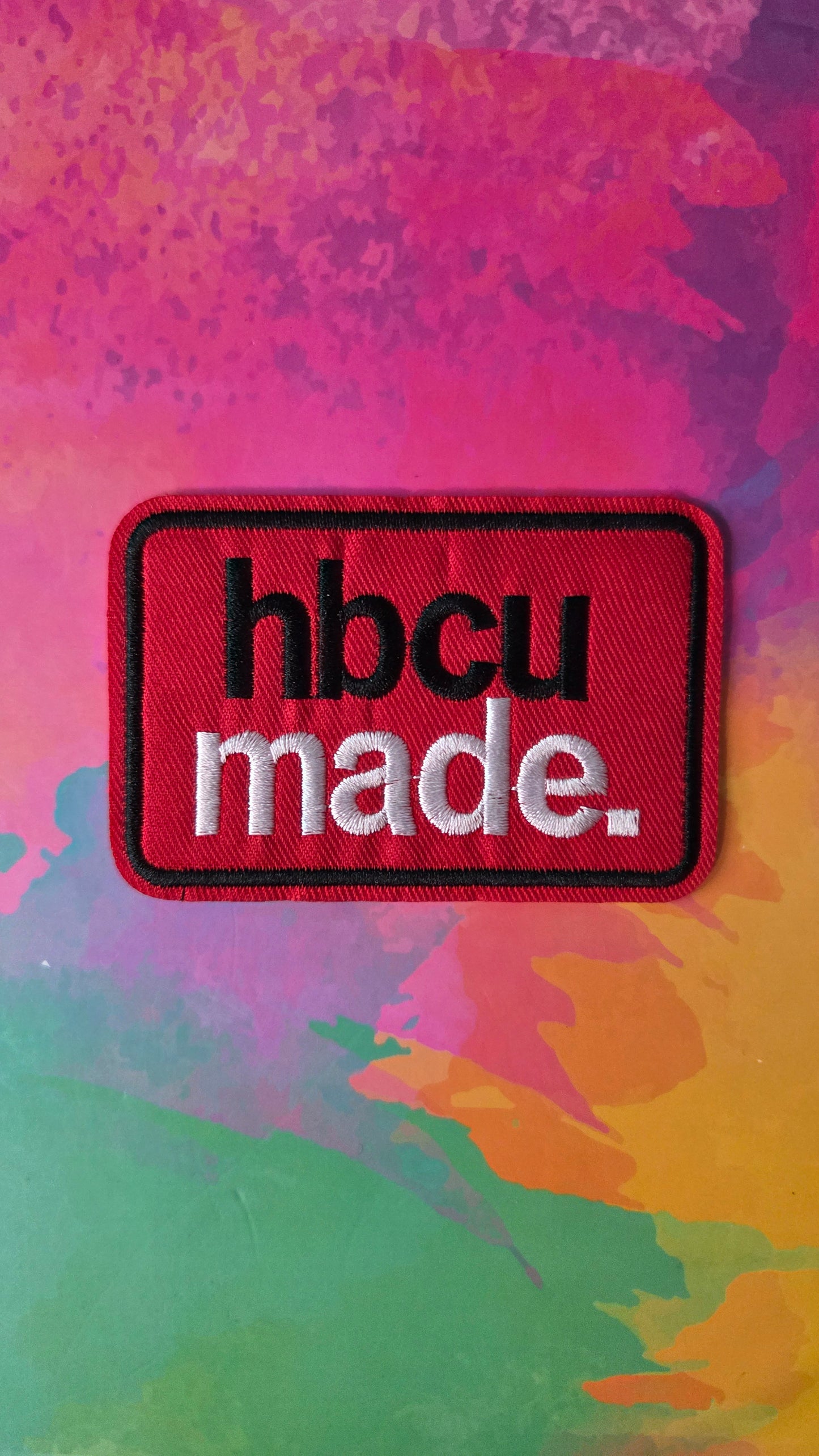 HBCU Made Iron On Patch (Color Options)