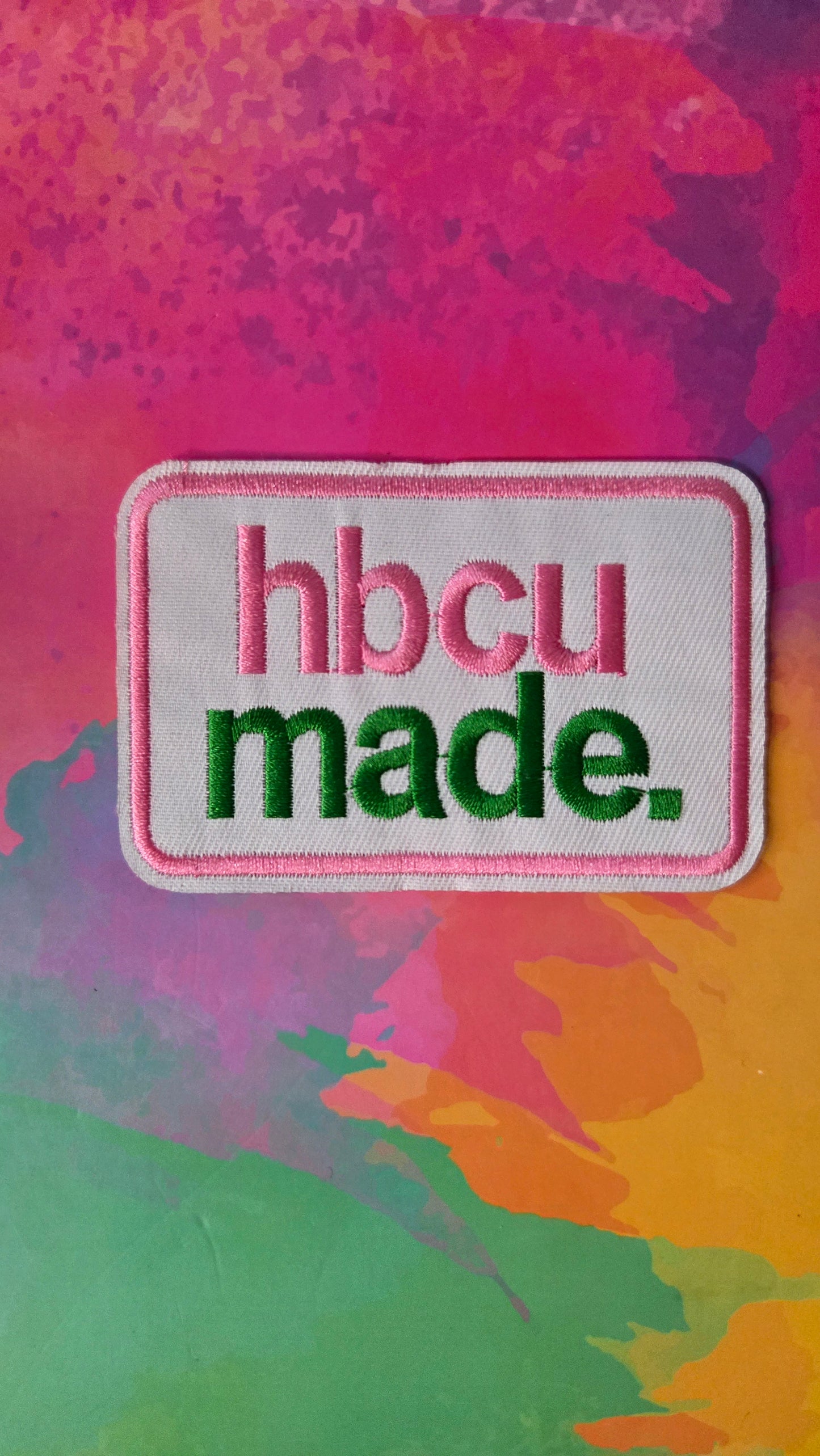 HBCU Made Iron On Patch (Color Options)