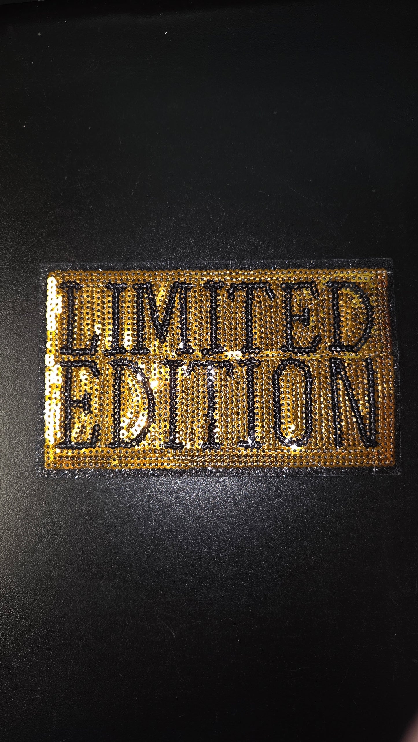 Limited Edition Iron On Patch - Gold