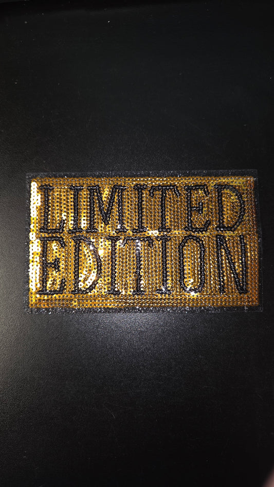 Limited Edition Iron On Patch - Gold