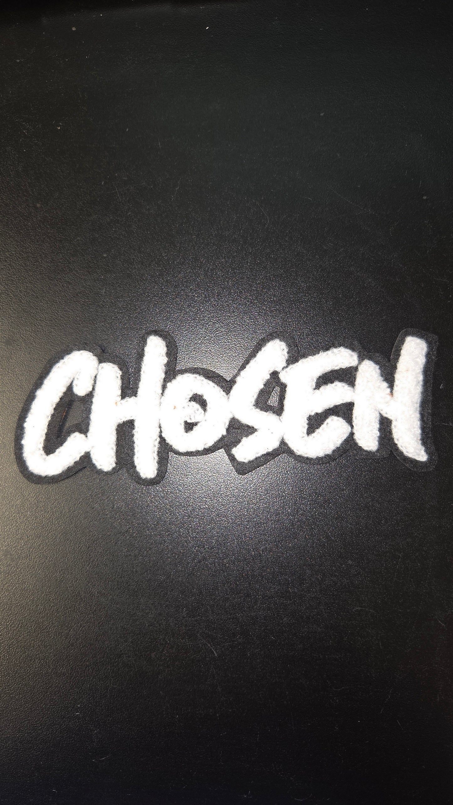 Chosen - Chenille Iron On Patch