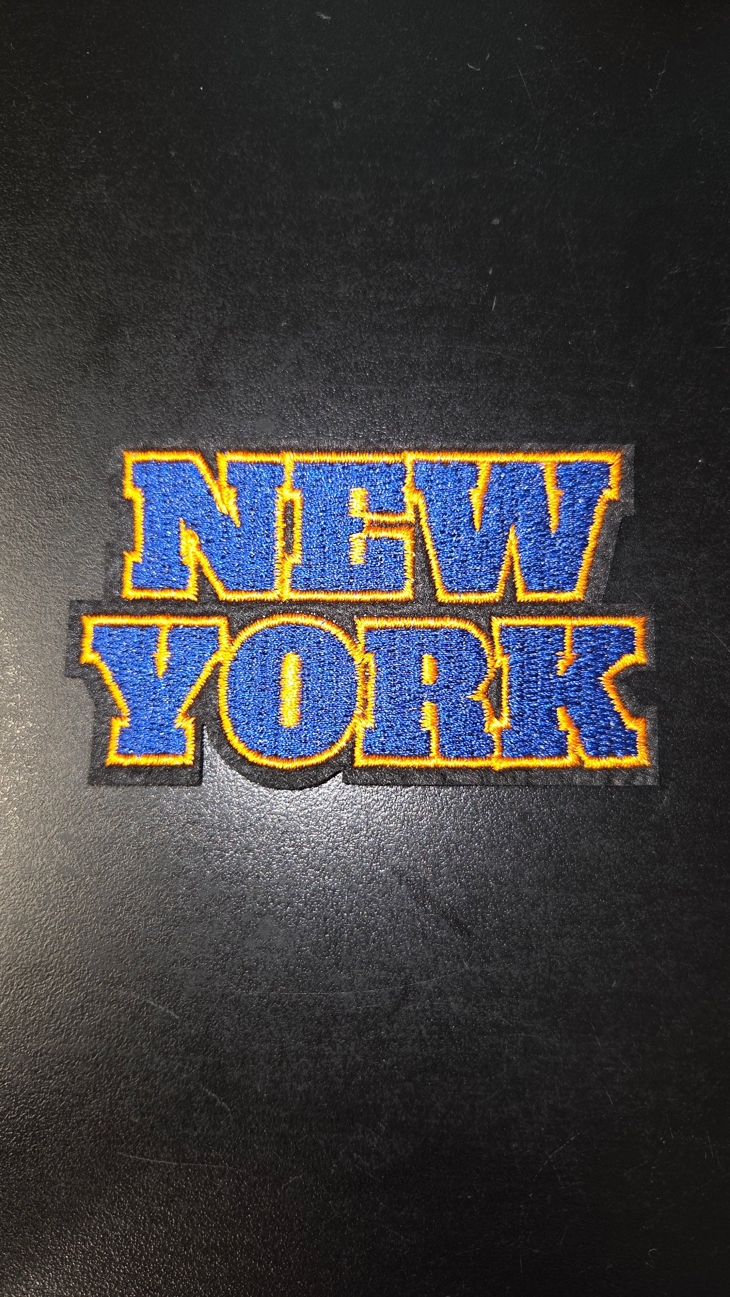 New York Iron On Patch