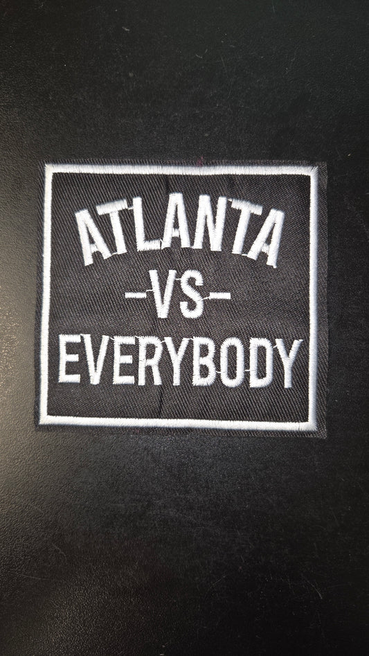 Atlanta vs Everybody Iron On Patch