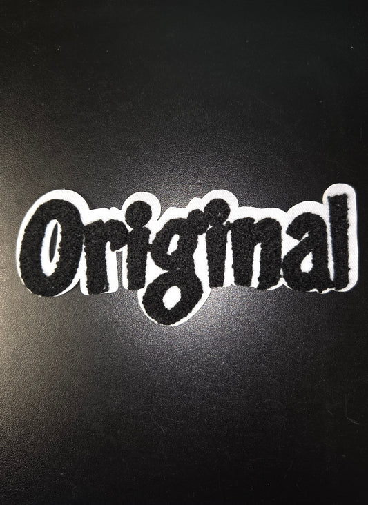 Original - Chenille Iron On Patch