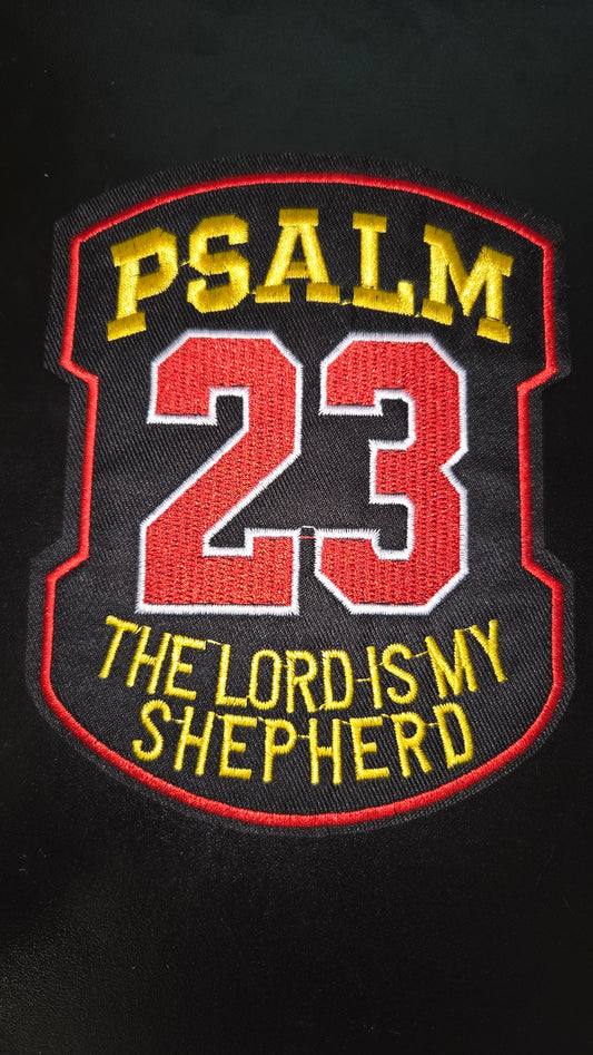 Psalm 23 Iron On Patch