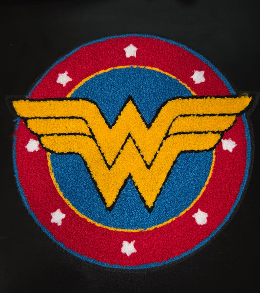 Wonder Woman Chenille Iron On Patch