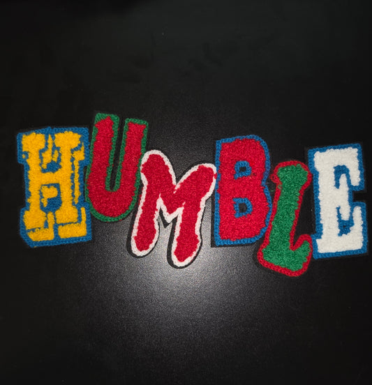 Humble Chenille Iron On Patch (2 sizes)
