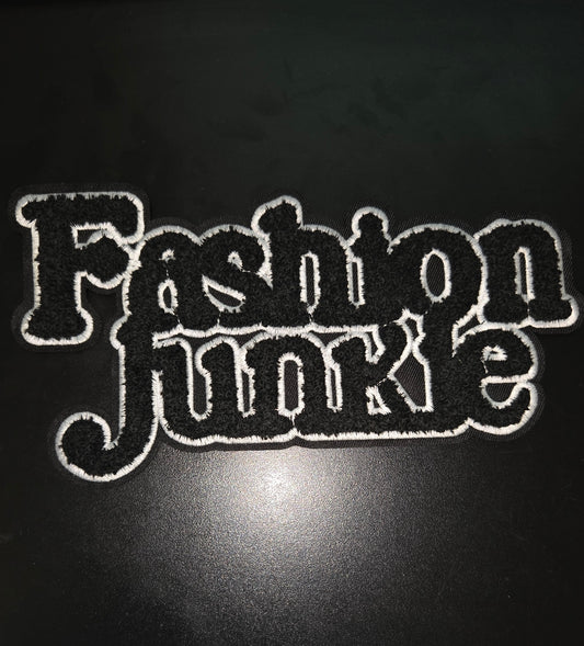 Fashion Junkie Chenille Iron On Patch