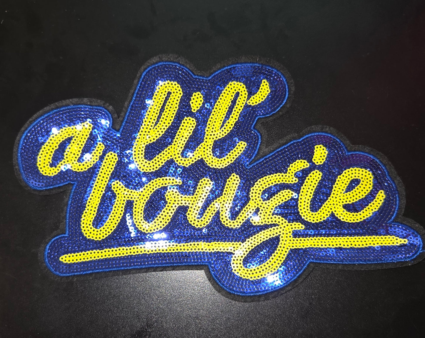 A Lil Bougie Iron On Patch