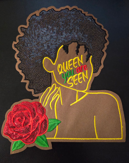 Queen You Are You Seen Iron On Patch