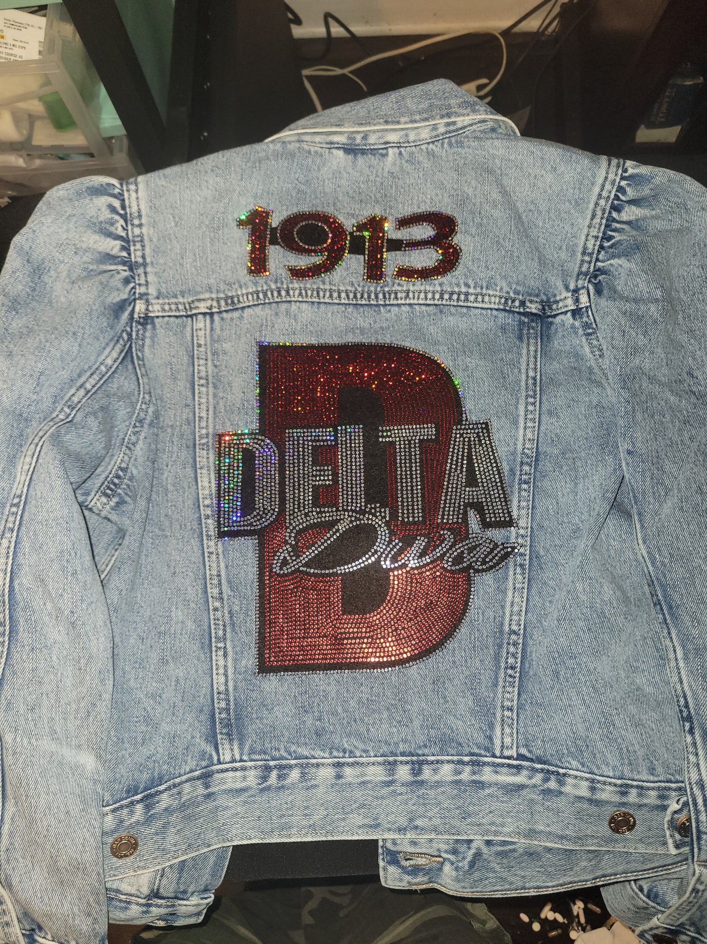 Delta Diva Bling Denim Jacket