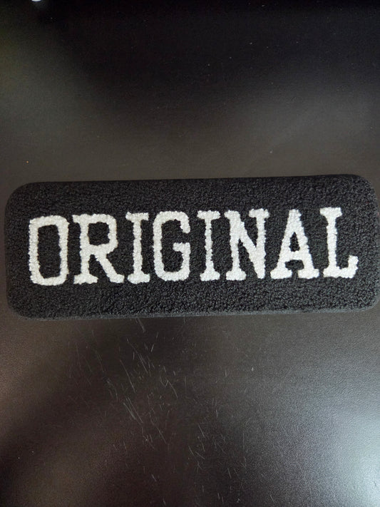 Original Iron On Patch