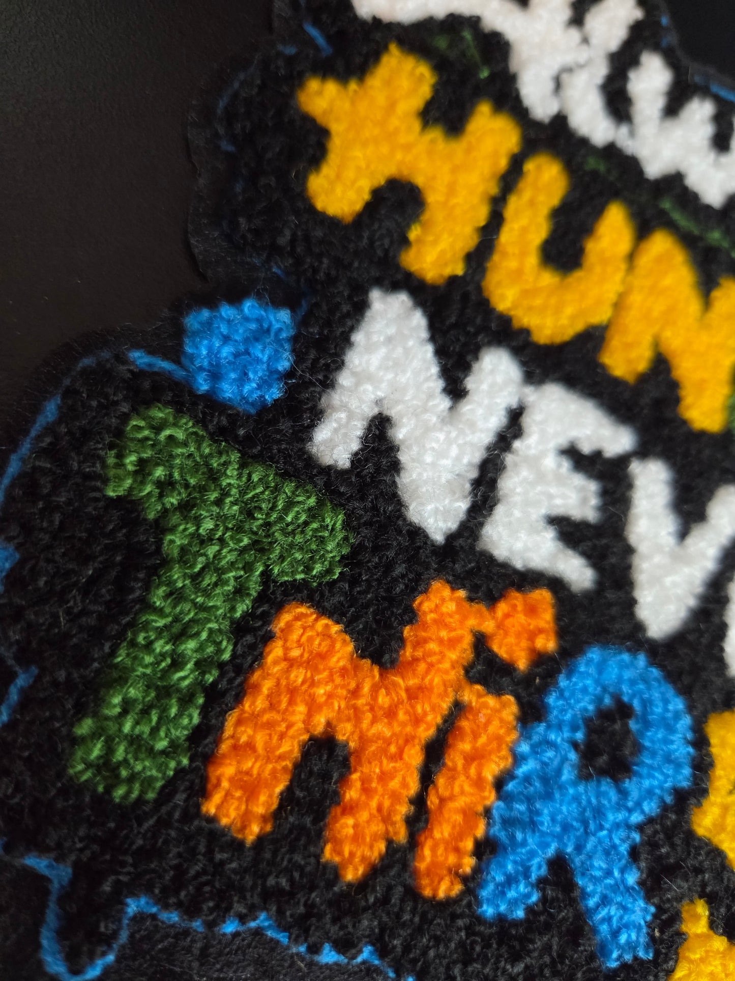 Always Hungry Never Thirsty Iron On Patch