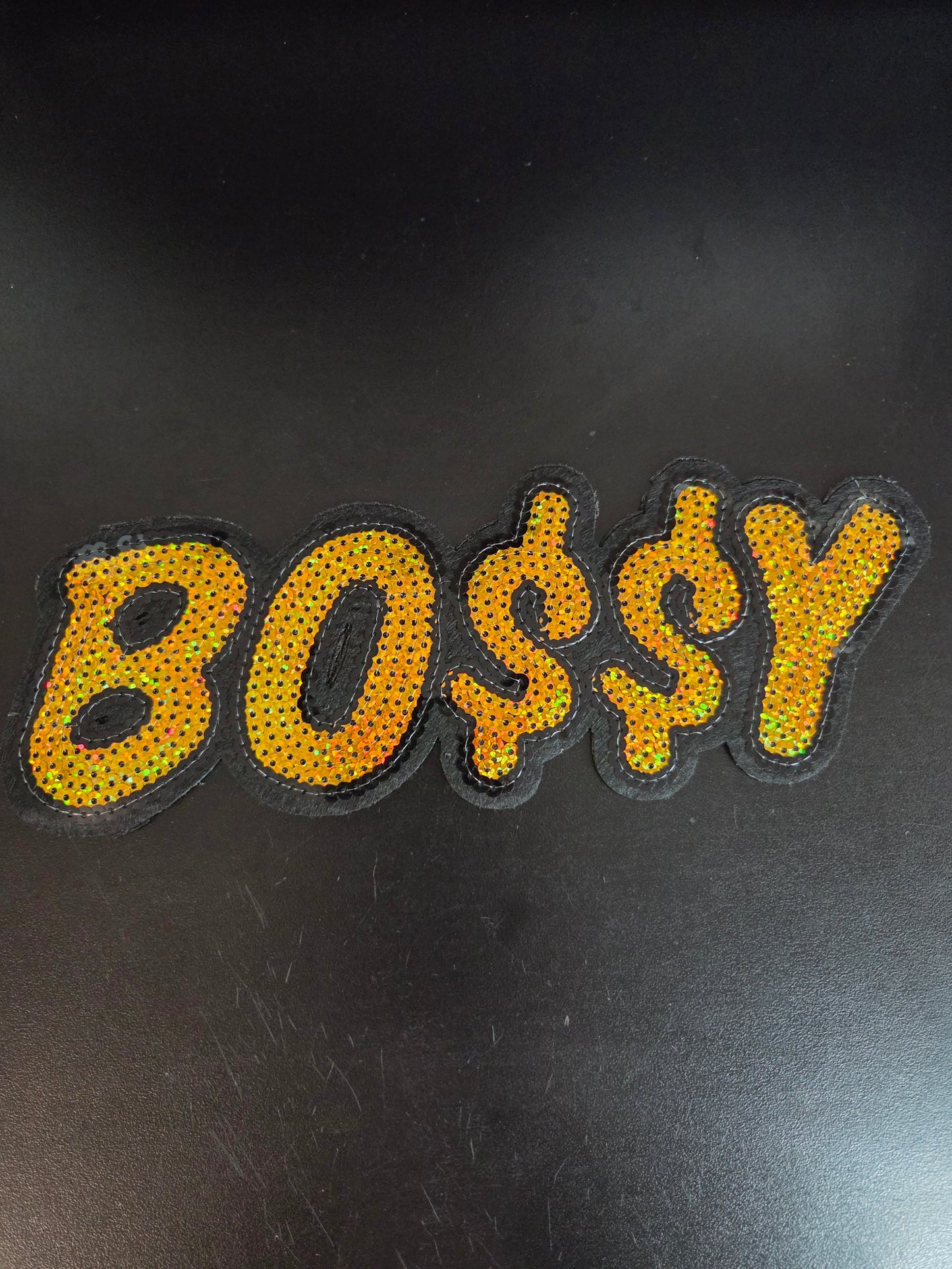 Bossy Iron On Patch (2 colors)
