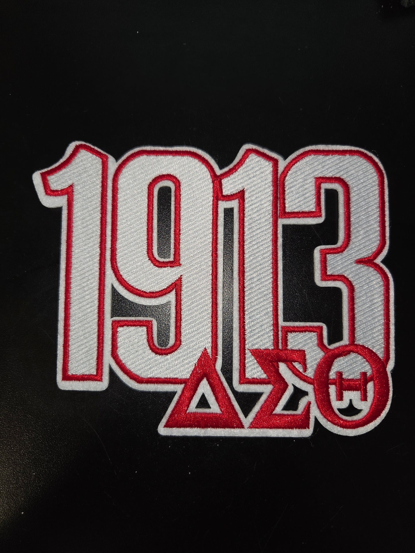 Delta Sigma Theta 1913 Iron On Patch
