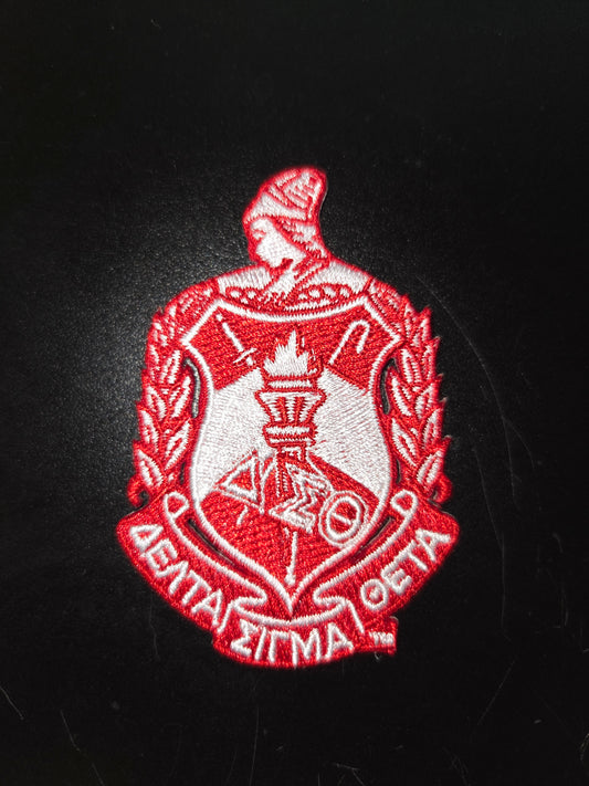 Delta Sigma Theta Crest (Small) Iron On Patch