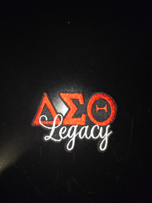 Delta Sigma Theta Legacy Iron On Patch