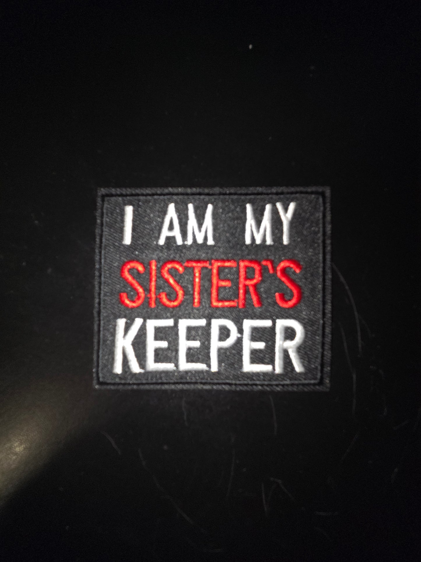 Delta Sigma Theta Sister's Keeper Iron On Patch