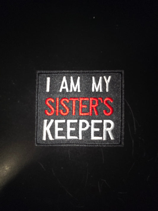Delta Sigma Theta Sister's Keeper Iron On Patch