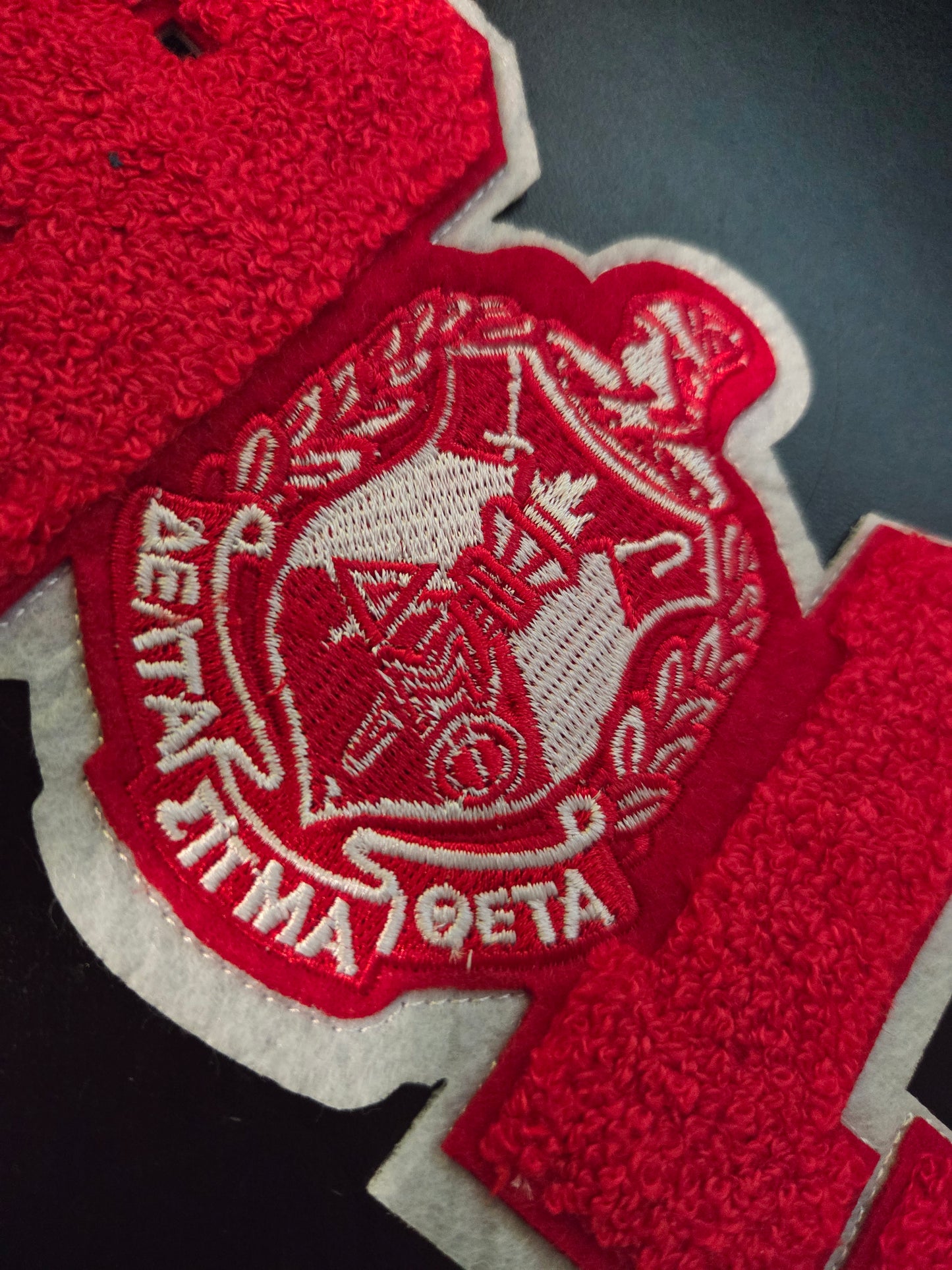 Delta Sigma Theta 1913 Crest Chenille Iron On Patch