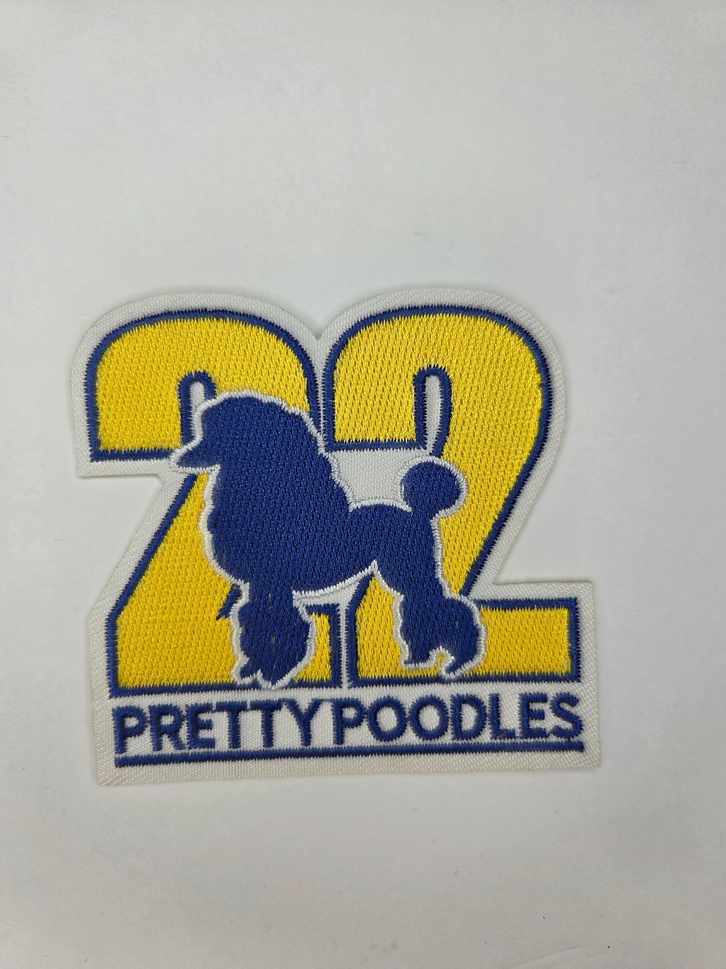 Sigma Gamma Rho 22 Pretty Poodles Iron On Patch