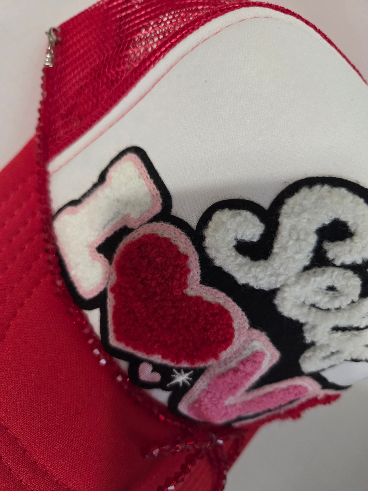 Self Love Red Trucker Hat