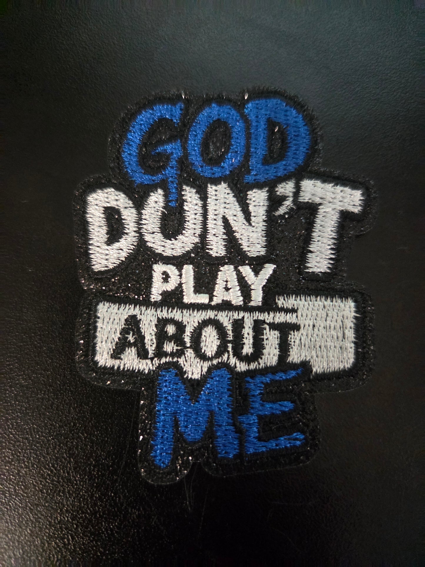 God Don’t Play About Me Patch Set (5-Pack)
