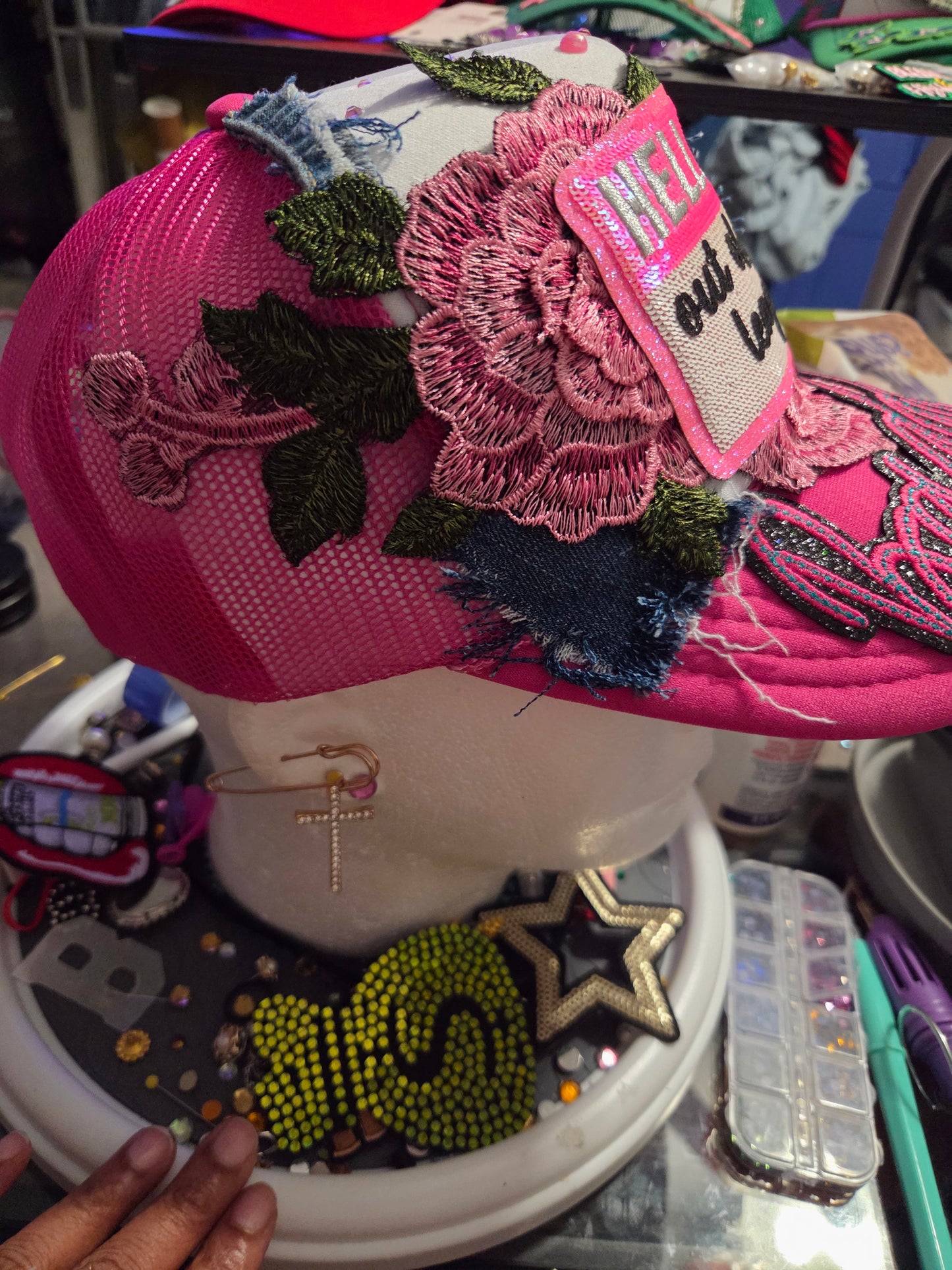 Hello, I'm Out of Your League Trucker Hat