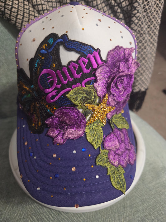 Queen in Bloom Trucker Hat