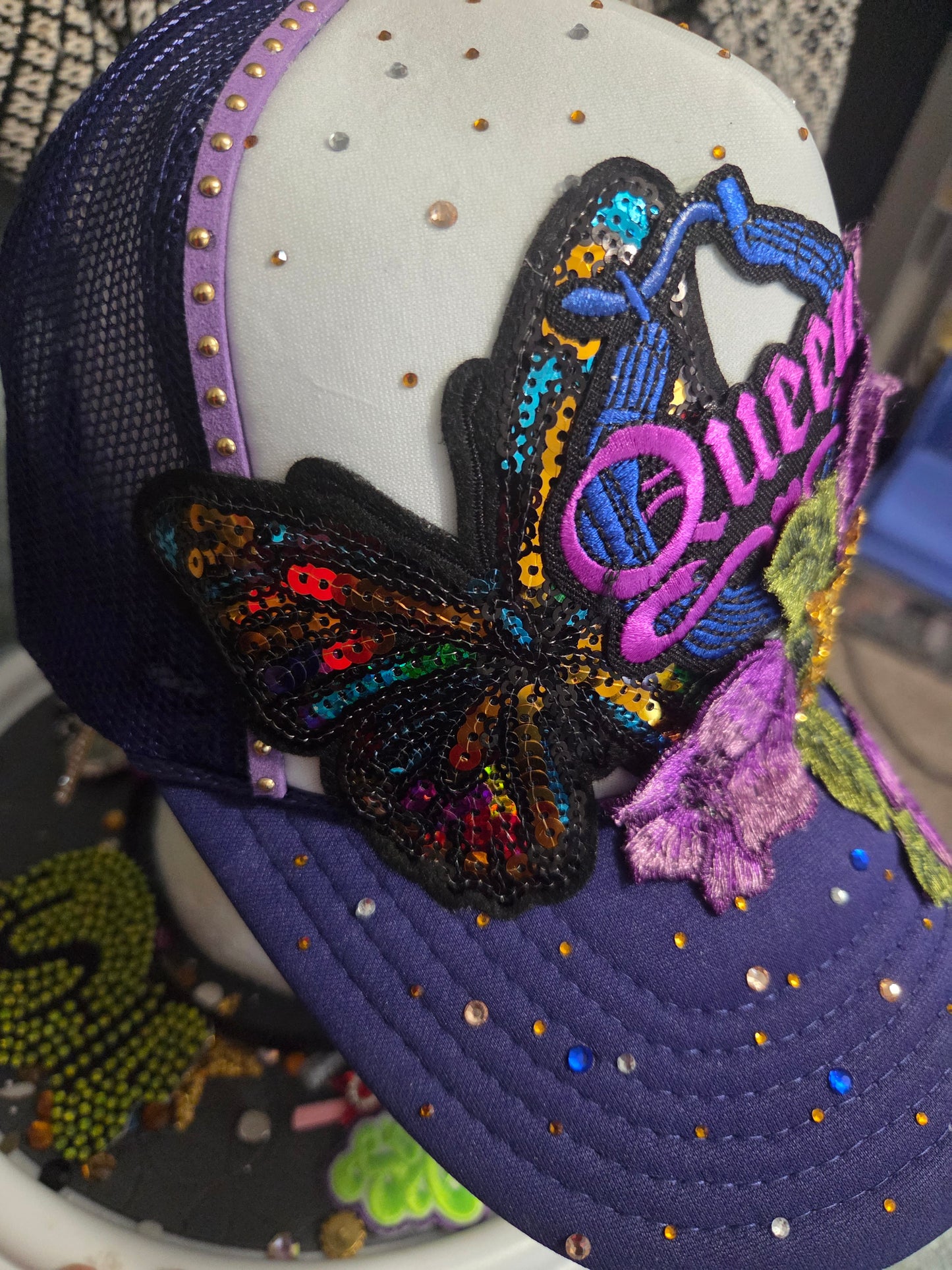 Queen in Bloom Trucker Hat