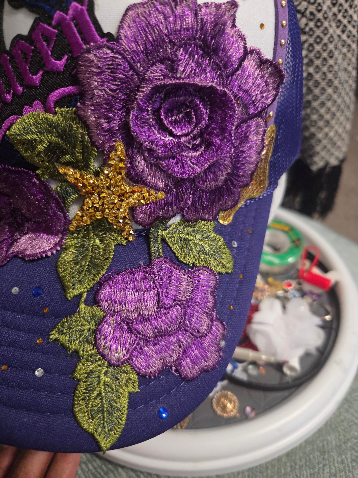 Queen in Bloom Trucker Hat