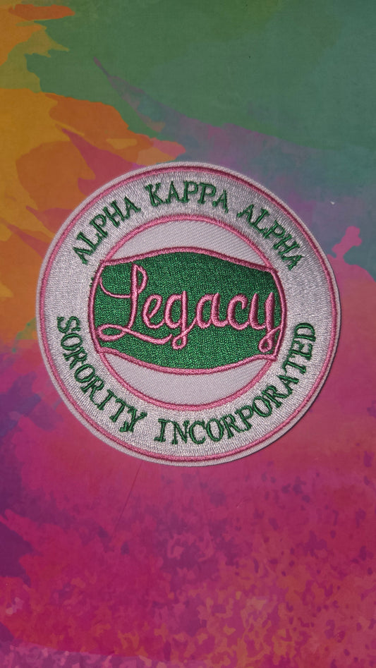 AKA Legacy Iron On Patch