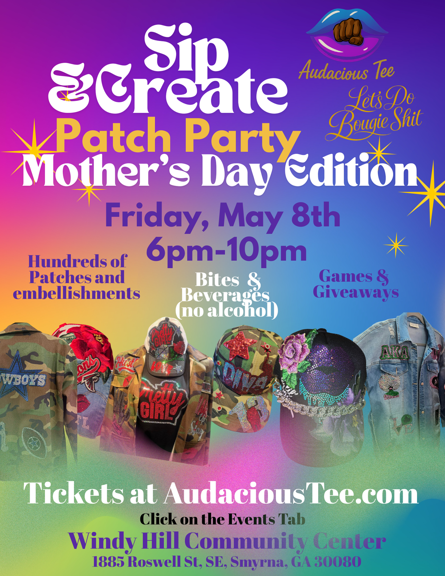 Sip and Create Mother's Day